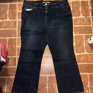 Lane Bryant Indigo Wide Leg Jeans